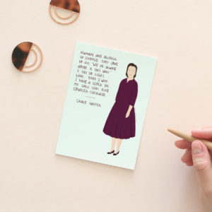 feminist postcard - Grace Hopper