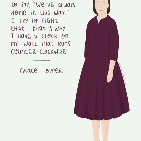Grace Hopper illustration