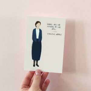 Virginia Woolf postcard