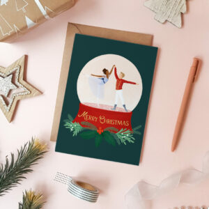 Nutcracker greeting card