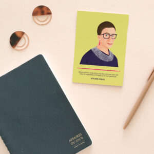 Ruth Bader Ginsburg postcard