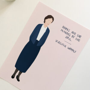 Virginia Woolf print