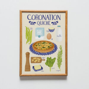 Coronation Quiche Recipe Print