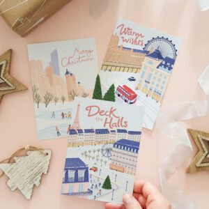 Travel Christmas card pack