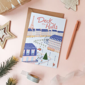 Paris Christmas Card