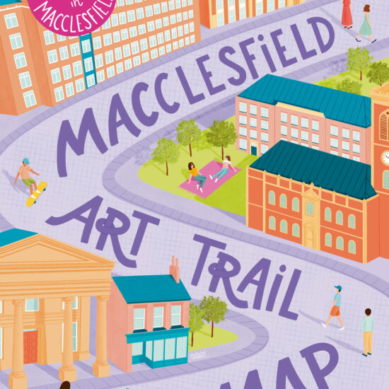 Macclesfield art trail map
