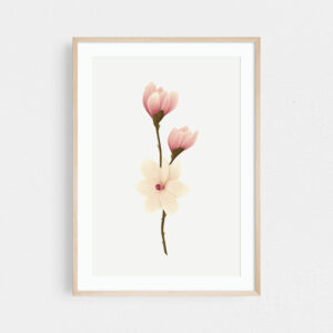 Magnolia art print