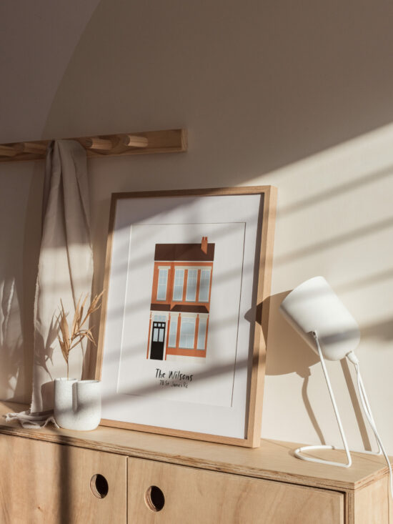 Custom house portrait