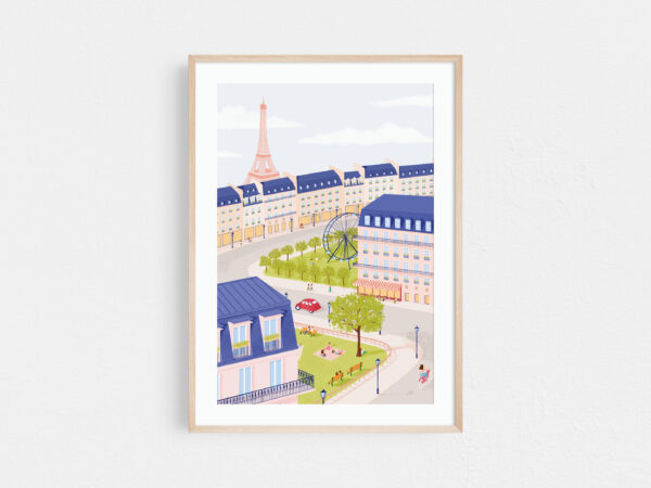 Paris art print