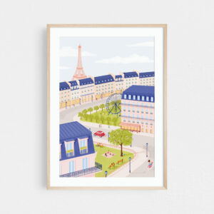 Paris art print