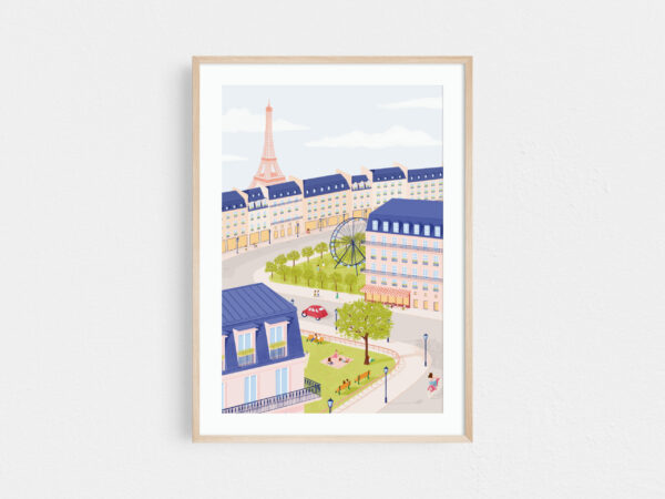 Paris art print