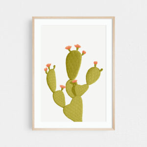 Cactus art print