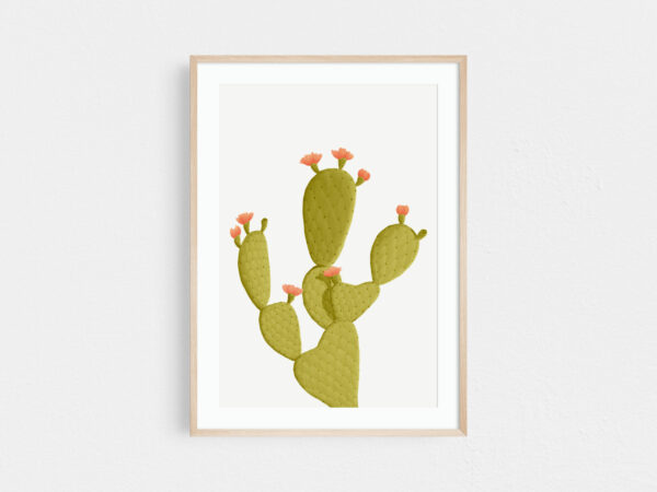 Cactus art print