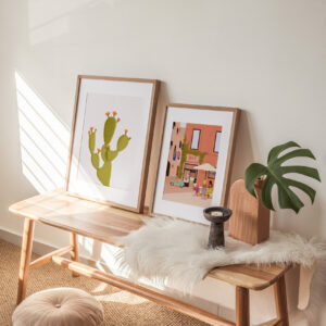 Cactus art print