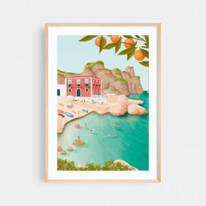 Sicily art print - Tonnara di Scopello