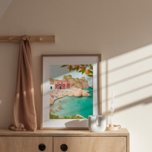 Sicily art print - Tonnara di Scopello