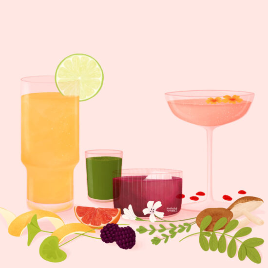 Cocktails Illustration