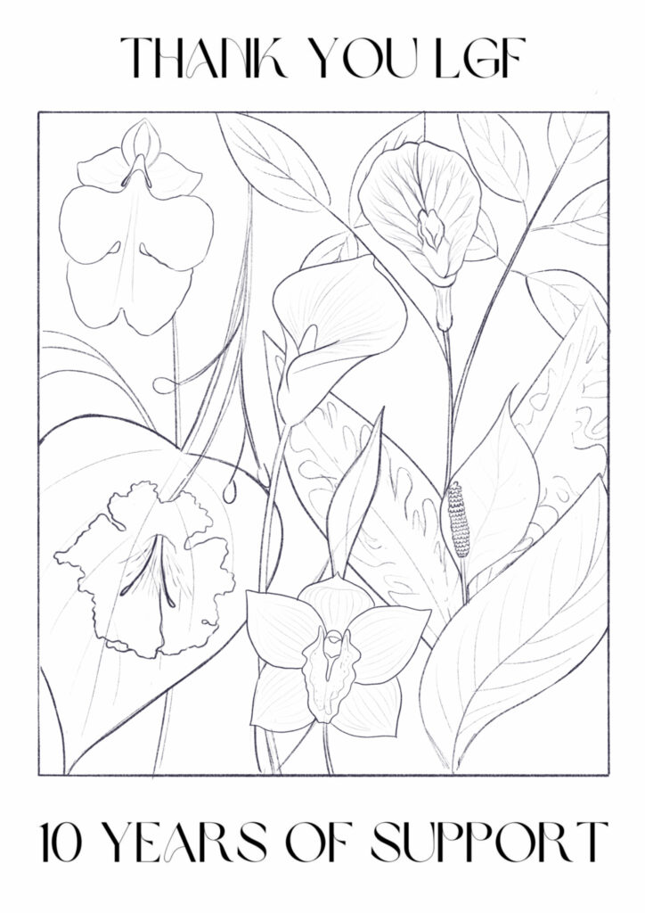 Flower Poster Illustration_Sketch
