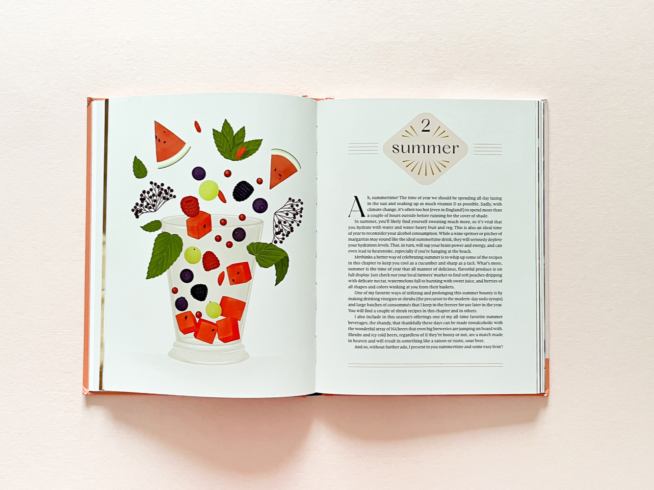 Illustrated Cocktail Book - Drink Up and Glow