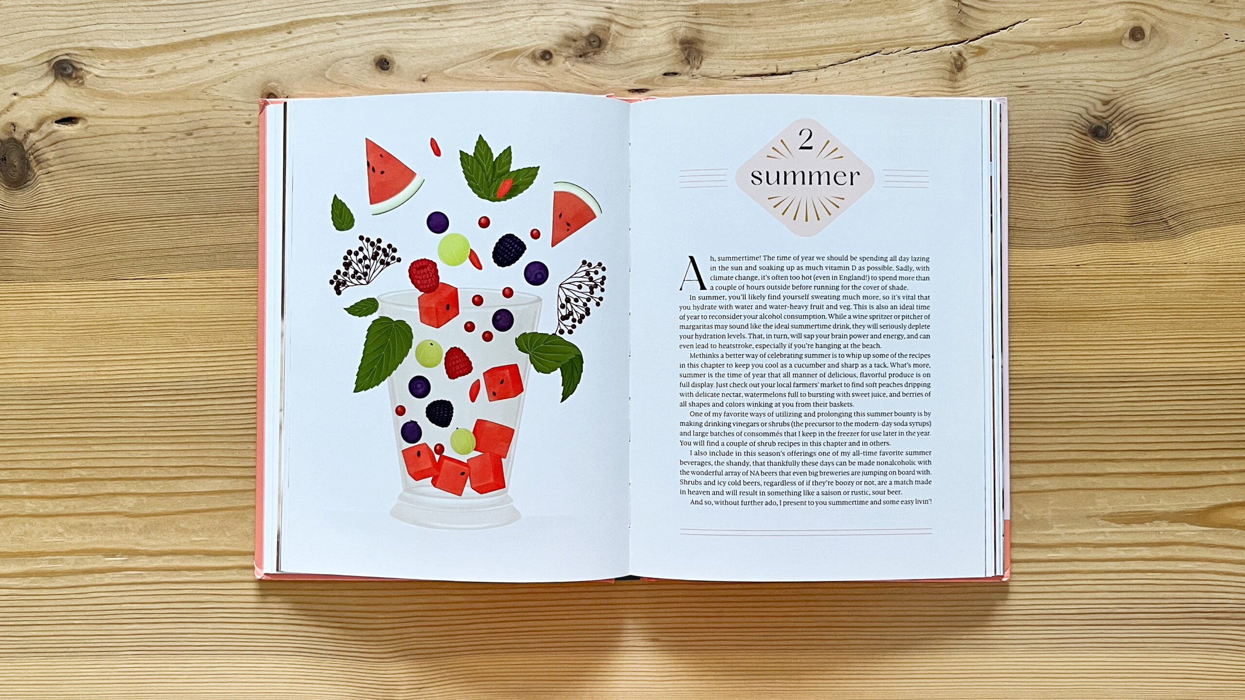 Illustrated Cocktail Recipe Book - Drink Up and Glow