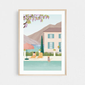 Lake Como print