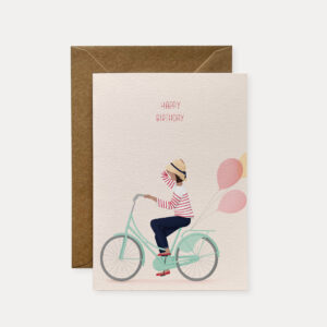 Bicycle birthday card