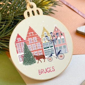 Bruges Christmas Ornament