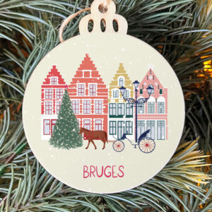 Bruges Christmas Ornament