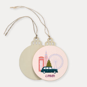 London Christmas ornament