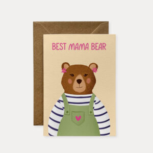 Best Mama bear card