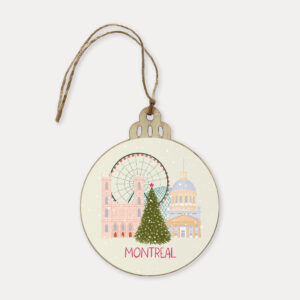 Montreal Christmas Ornament