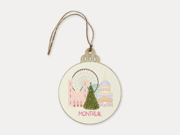 Montreal Christmas Ornament