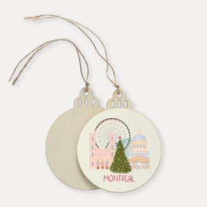 Montreal Christmas Ornament