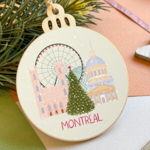 Montreal Christmas Ornament