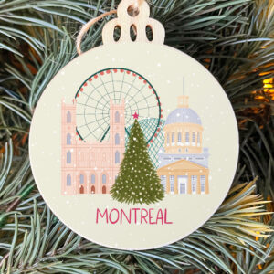 Montreal Christmas Ornament