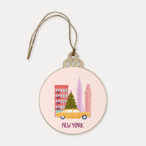 New York Christmas ornament