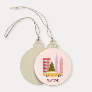 New York Christmas ornament